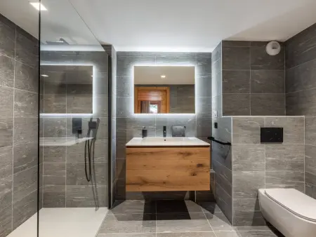 Appartement neuf Mottaret, 6 pers., poêle à bois : photo 15