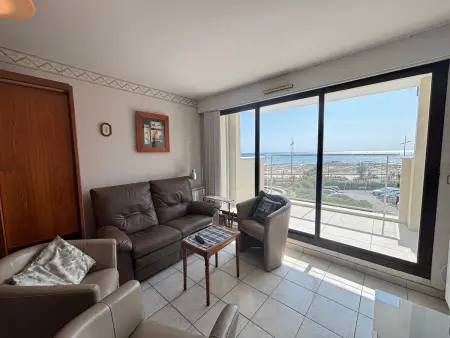 Appartement 4 pers. vue mer, balcon face plage aux Sables : photo 3
