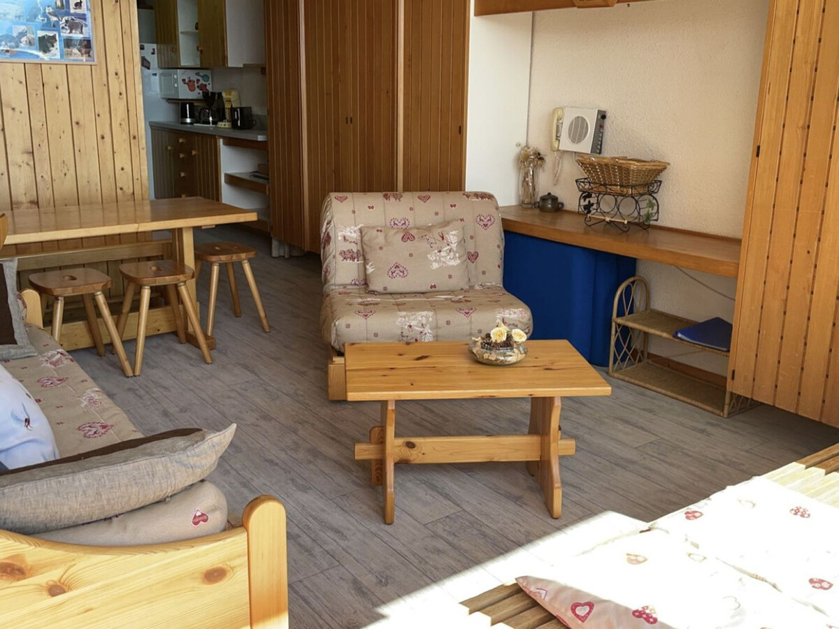 Studio 35m² vue montagne, balcon Sud-Ouest – Les Arcs - Photo 1