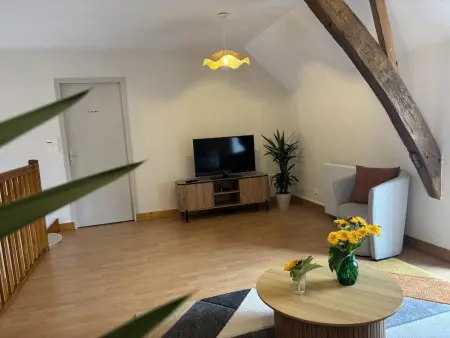 Gîte Les Prés Rêvés, 10 pers., bain nordique et étang privé : photo 27