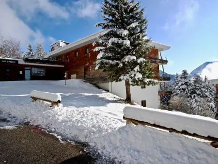 Appartement 3 pièces, balcon montagne, animaux acceptés : photo 8