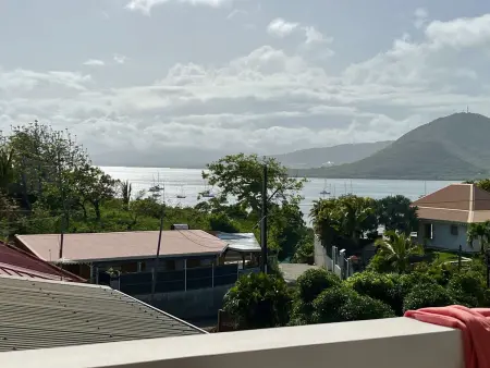 T2 vue mer à Sainte-Anne, terrasse privée : photo 9