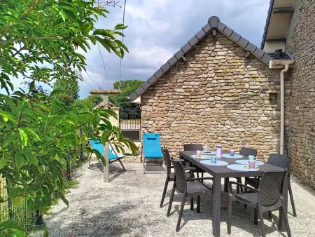Location maison à Pirou, Maison en pierre