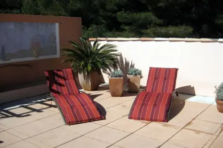 Appartement Cavalaire-sur-Mer, terrasse vue mer : photo 2