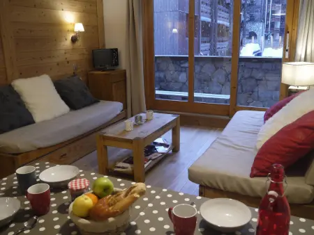 Appartement cosy au pied des pistes - 3 pers., Appartement 5 personnes à Les Allues Méribel : photo 4