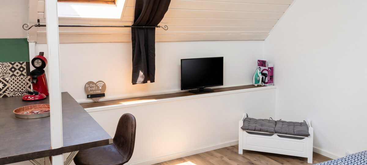 Studio 18 m² climatisé à Calais centre, parking - Photo 4