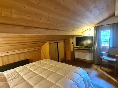 Appartement 85m² balcon sud, vue pistes - La Clusaz : photo 6