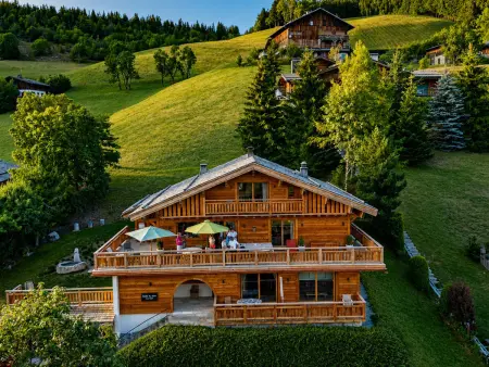 Appartement 80m² vue montagne, terrasse sud - La Clusaz : photo 15
