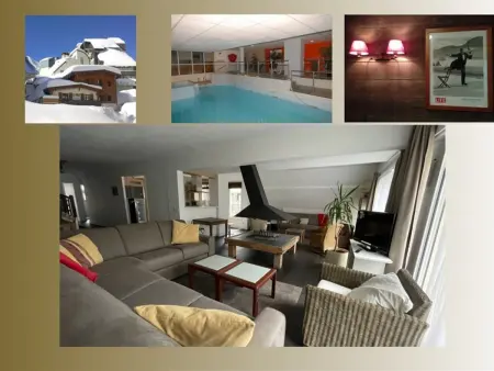 Duplex 12 pers. vue pistes à Gourette avec piscine : photo 1