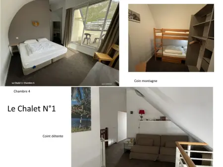 Duplex 12 pers. vue pistes à Gourette avec piscine : photo 8