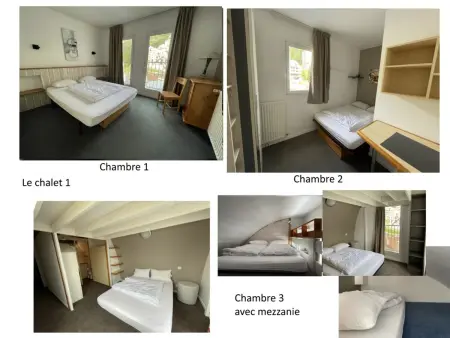Duplex 12 pers. vue pistes à Gourette avec piscine : photo 9
