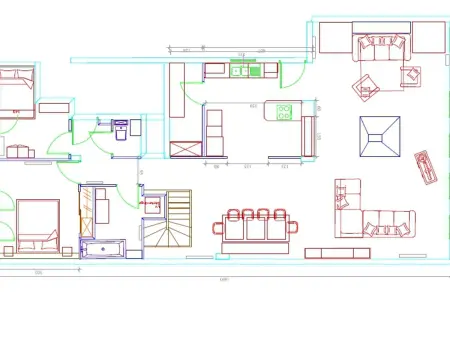 Duplex 12 pers. vue pistes à Gourette avec piscine : photo 11
