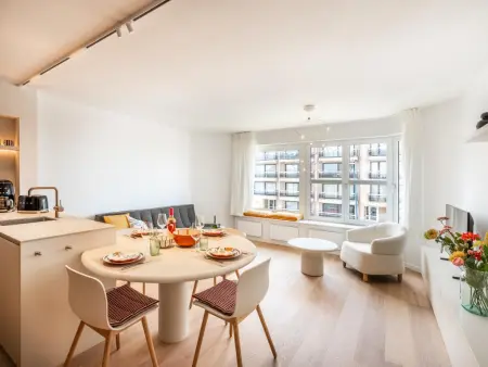 Location appartement à Sint Idesbald, Bel appartement vue dunes proche Idesbald