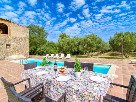 Mas Nualart, ancienne ferme 16 personnes avec piscine : photo 1