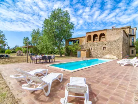 Mas Nualart, ancienne ferme 16 personnes avec piscine : photo 55