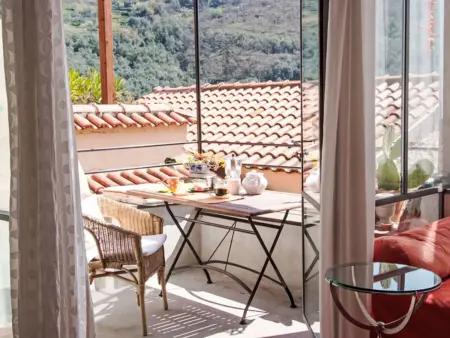 Due Anime Felice, maison à Vasia vue mer et montagnes