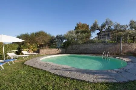 Villa toscane authentique avec piscine à Pedona : photo 4