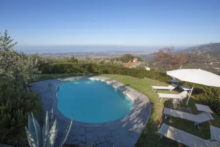 Villa toscane authentique avec piscine à Pedona : photo 8
