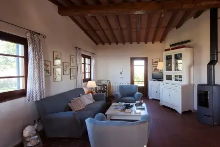 Villa toscane authentique avec piscine à Pedona : photo 12