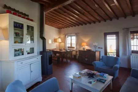 Villa toscane authentique avec piscine à Pedona : photo 13
