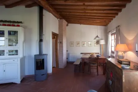 Villa toscane authentique avec piscine à Pedona : photo 14