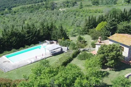 Villa toscane avec piscine privée à Lustignano : photo 11