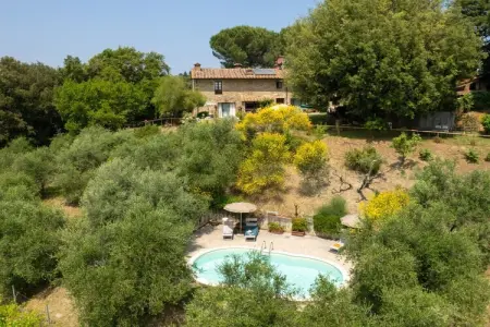 Maison toscane avec piscine à Gambassi Terme
