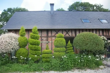 Maison 6 personnes à Beauval-en-Caux, poêle bois : photo 3