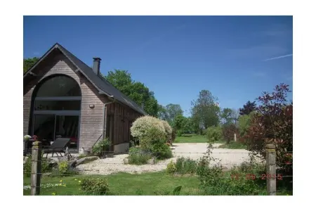 Maison 6 personnes à Beauval-en-Caux, poêle bois : photo 9