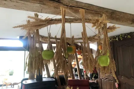 Maison 6 personnes à Beauval-en-Caux, poêle bois : photo 25