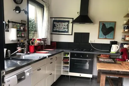 Maison 6 personnes à Beauval-en-Caux, poêle bois : photo 26