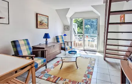 Appartement 2 chambres avec balcon, 550 m de la plage : photo 7
