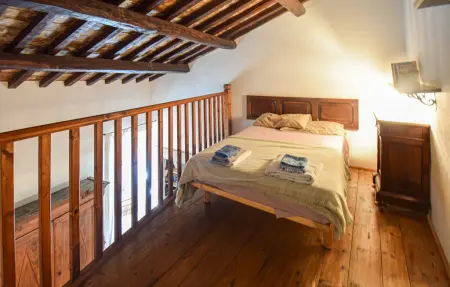 Maison de campagne 10 pers. à Ceri, cheminée & salon double hauteur : photo 14