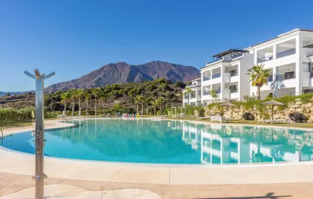 Appartement vue mer avec piscine et grande terrasse à Estepona : photo 14