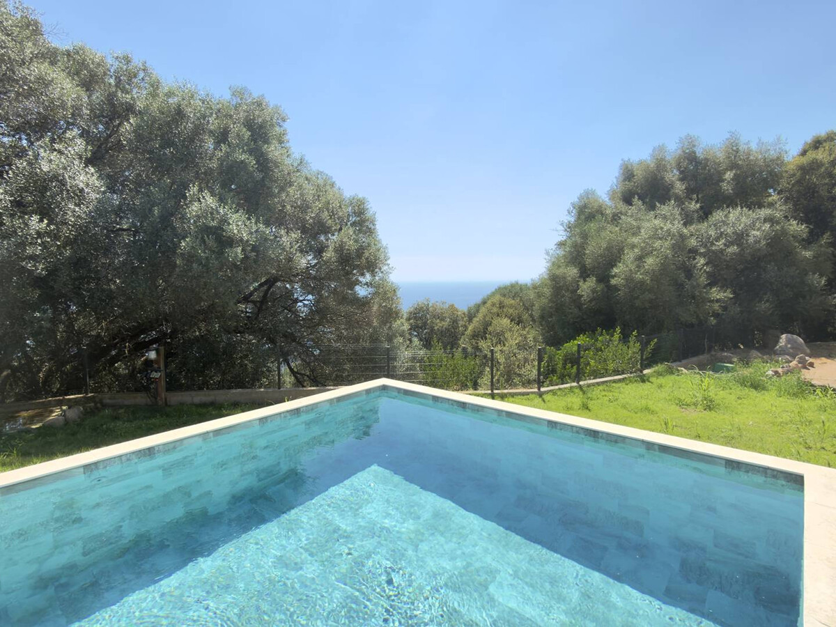 Villa 8 pers. à Olmeto : vue mer et piscine - Photo 3