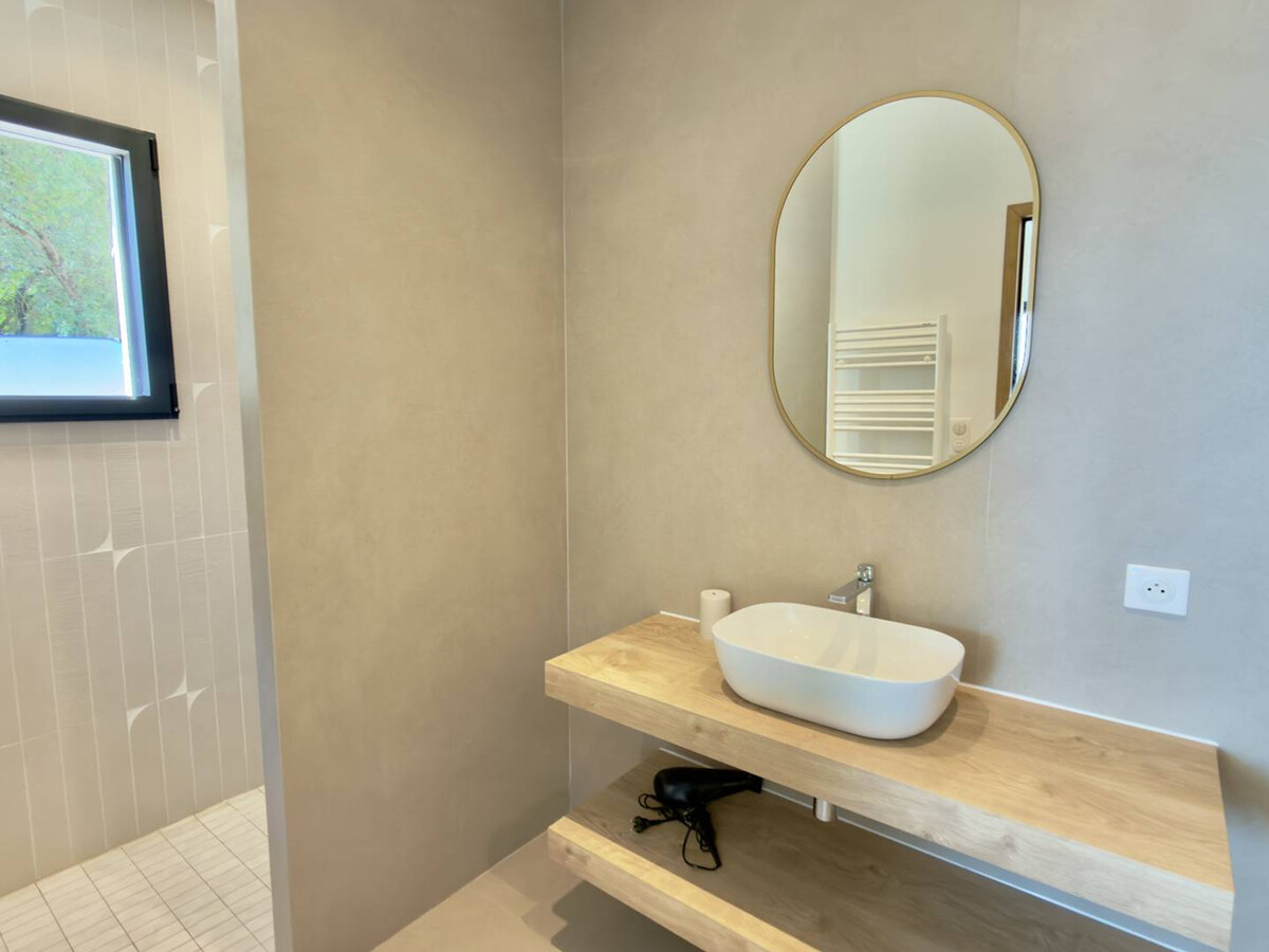 Villa 8 pers. à Olmeto : vue mer et piscine - Photo 14