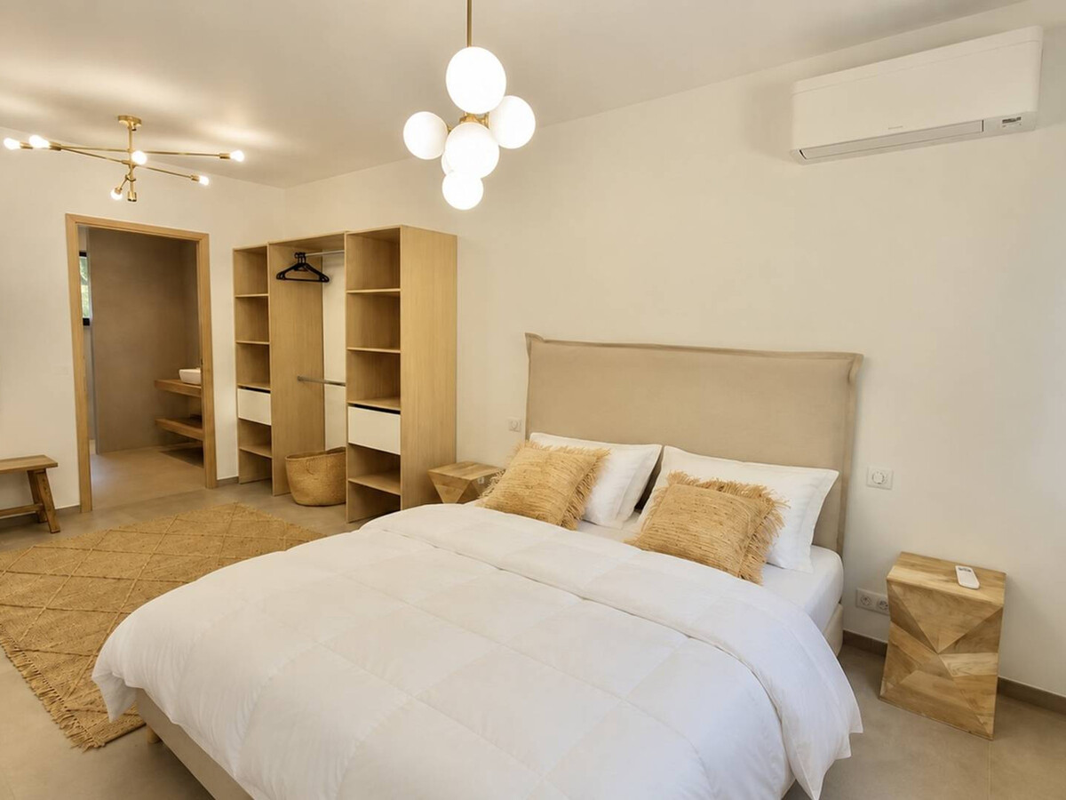 Villa 8 pers. à Olmeto : vue mer et piscine - Photo 16