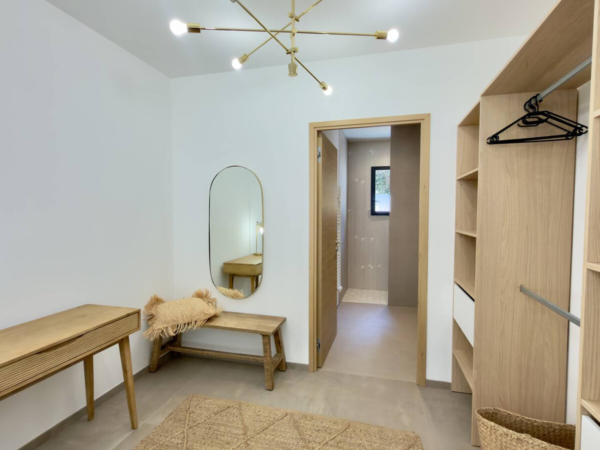 Villa 8 pers. à Olmeto : vue mer et piscine - Photo 17