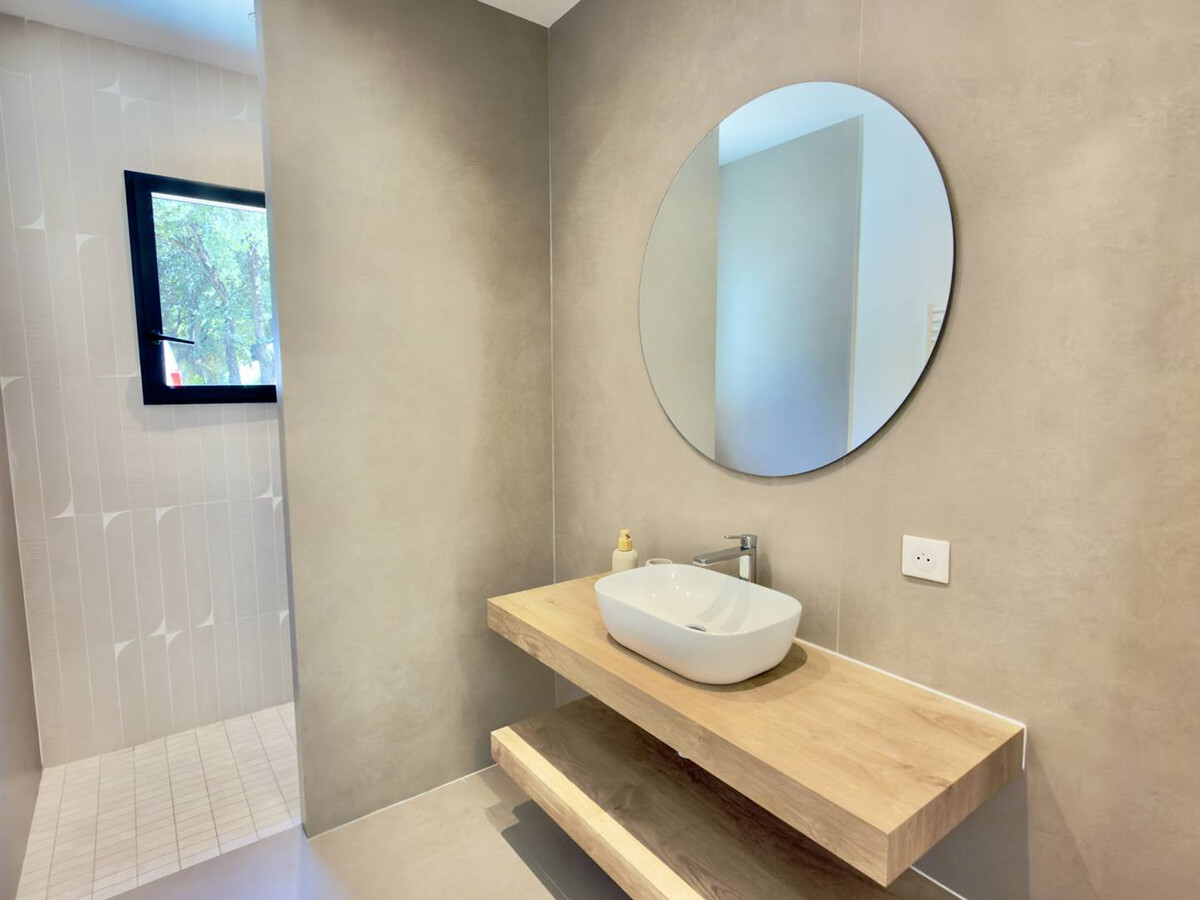 Villa 8 pers. à Olmeto : vue mer et piscine - Photo 18