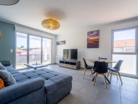 Location appartement à Mimizan, Appartement moderne avec balcon - 4 pers.