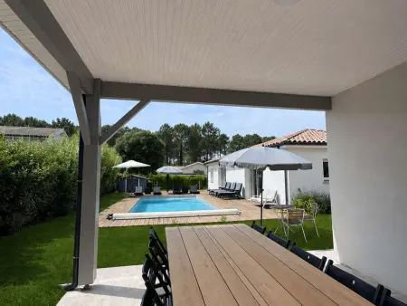 Villa 10 pers. piscine et jardin clos à Moliets-et-Maa - Photo 1