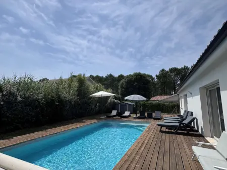 Villa 10 pers. piscine et jardin clos à Moliets-et-Maa - Photo 2