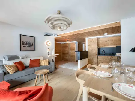 Appartement 4 pers. Mottaret, terrasse et home cinéma : photo 2