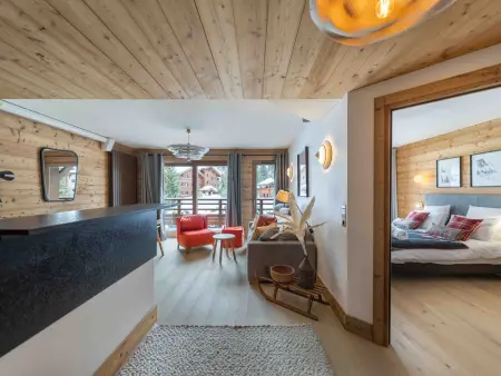 Appartement 4 pers. Mottaret, terrasse et home cinéma : photo 8