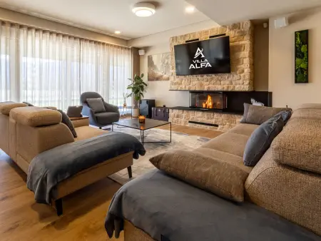 Villa Alfa luxe 355 m² – Piscine chauffée à Lovinac : photo 42
