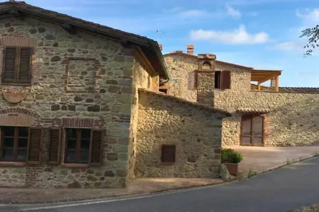 Villa toscane avec piscine débordement à Pari : photo 2
