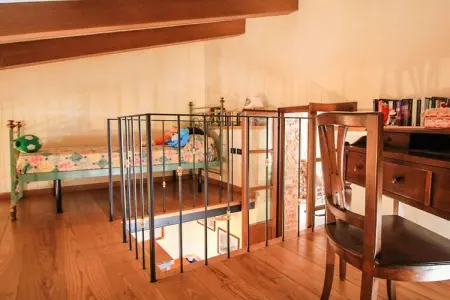 Villa toscane avec piscine débordement à Pari : photo 26