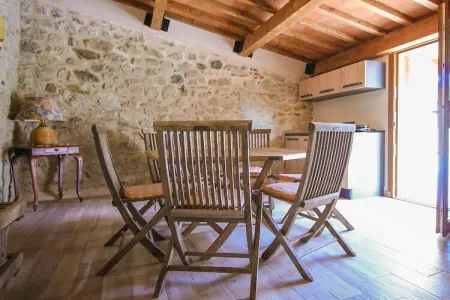 Villa toscane avec piscine débordement à Pari : photo 27