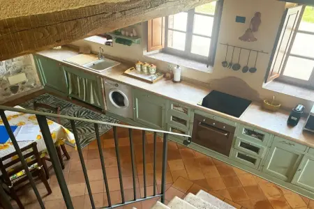 Villa toscane avec piscine débordement à Pari : photo 38