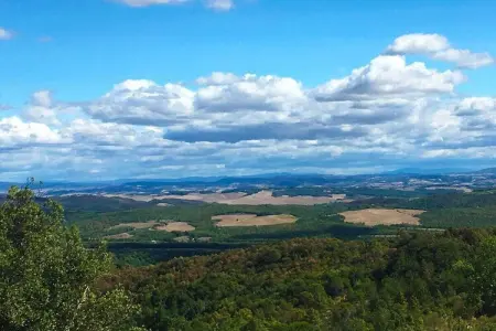 Villa toscane avec piscine débordement à Pari : photo 40